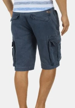 Solid Cargo Shorts Regular Cargobroek Pombal Heren Blauw -Herenkleding Winkel 9e23861fd0933f95cef12a09ca9a2b96
