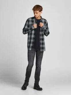 Jack & Jones Jeans Skinny Jeans Glenn Heren Zwart -Herenkleding Winkel 9e3b9f83e4dd7e1ec0d57021e907f7f0