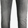 Jack & Jones Jeans Slimfit Jeans GLENN Heren Zwart