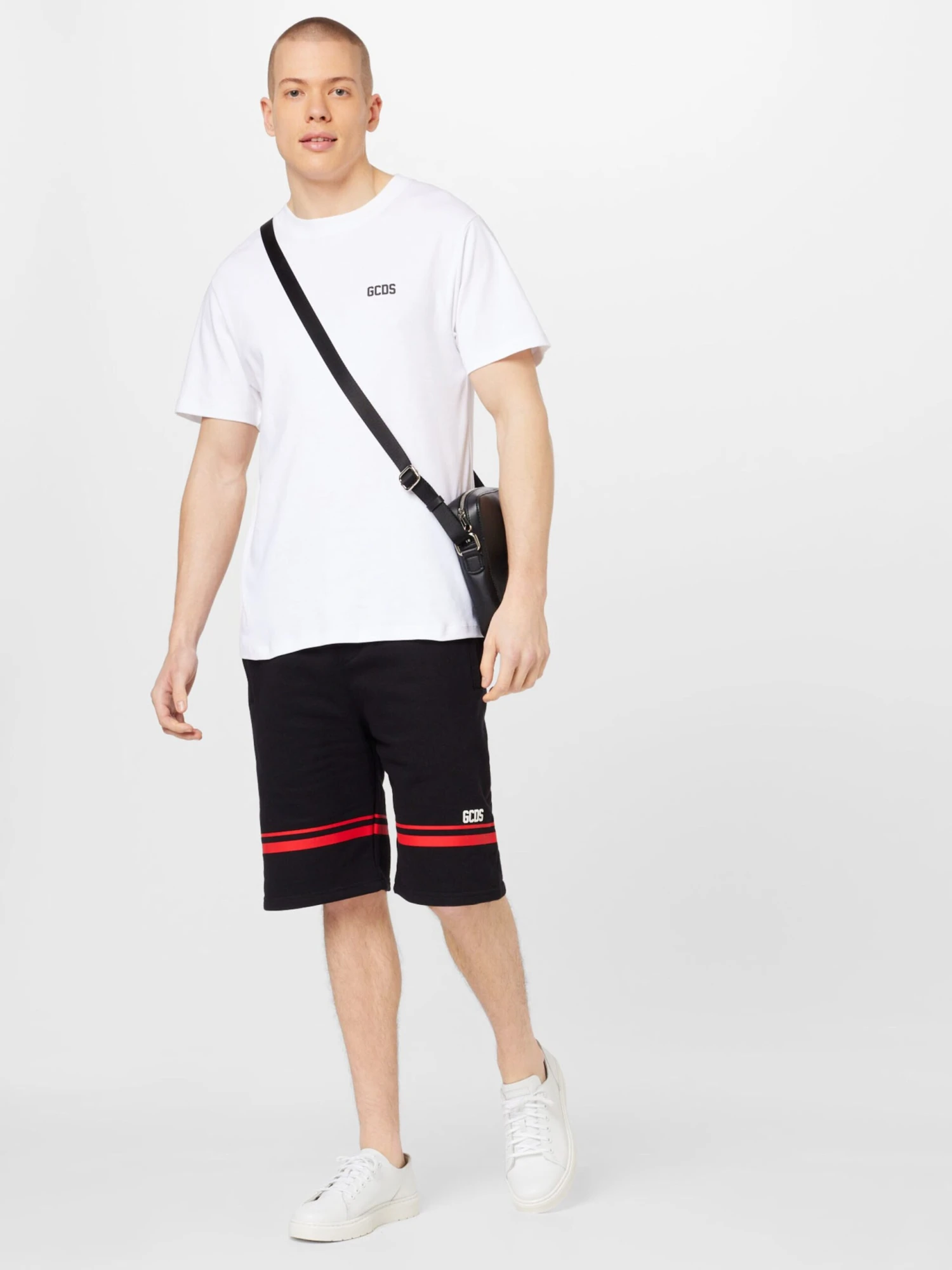 GCDS Sweat Shorts Loosefit Broek Heren Zwart 5 GCDS Sweat Shorts Loosefit Broek Heren Zwart - Afbeelding 5