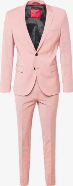 Hugo Pakken & Kostuums Slimfit Pak Arti/Hesten232X Heren Rosa