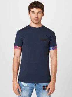 T-shirts Shirt Torsion Heren Marine -Herenkleding Winkel a2a7ac99cb03af74d218fd1606635bb5