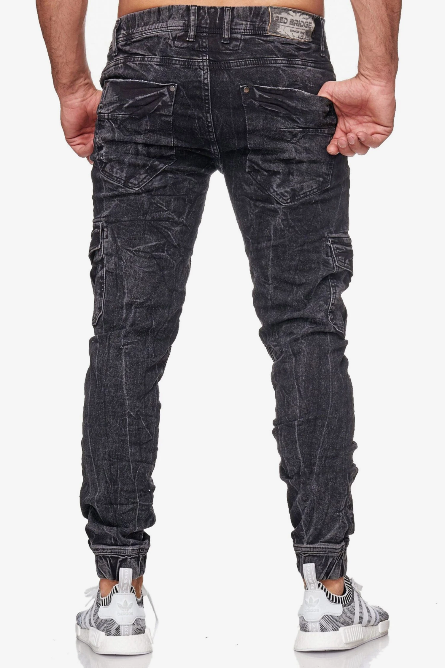 Jeans Tapered Jeans Heren Zwart 6 Jeans Tapered Jeans Heren Zwart - Afbeelding 6