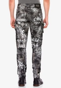 Cipo & Baxx Jeans Slimfit Jeans CD572 Heren Zwart -Herenkleding Winkel a392b562f67bf02ddd7fb93bf3faf5bf