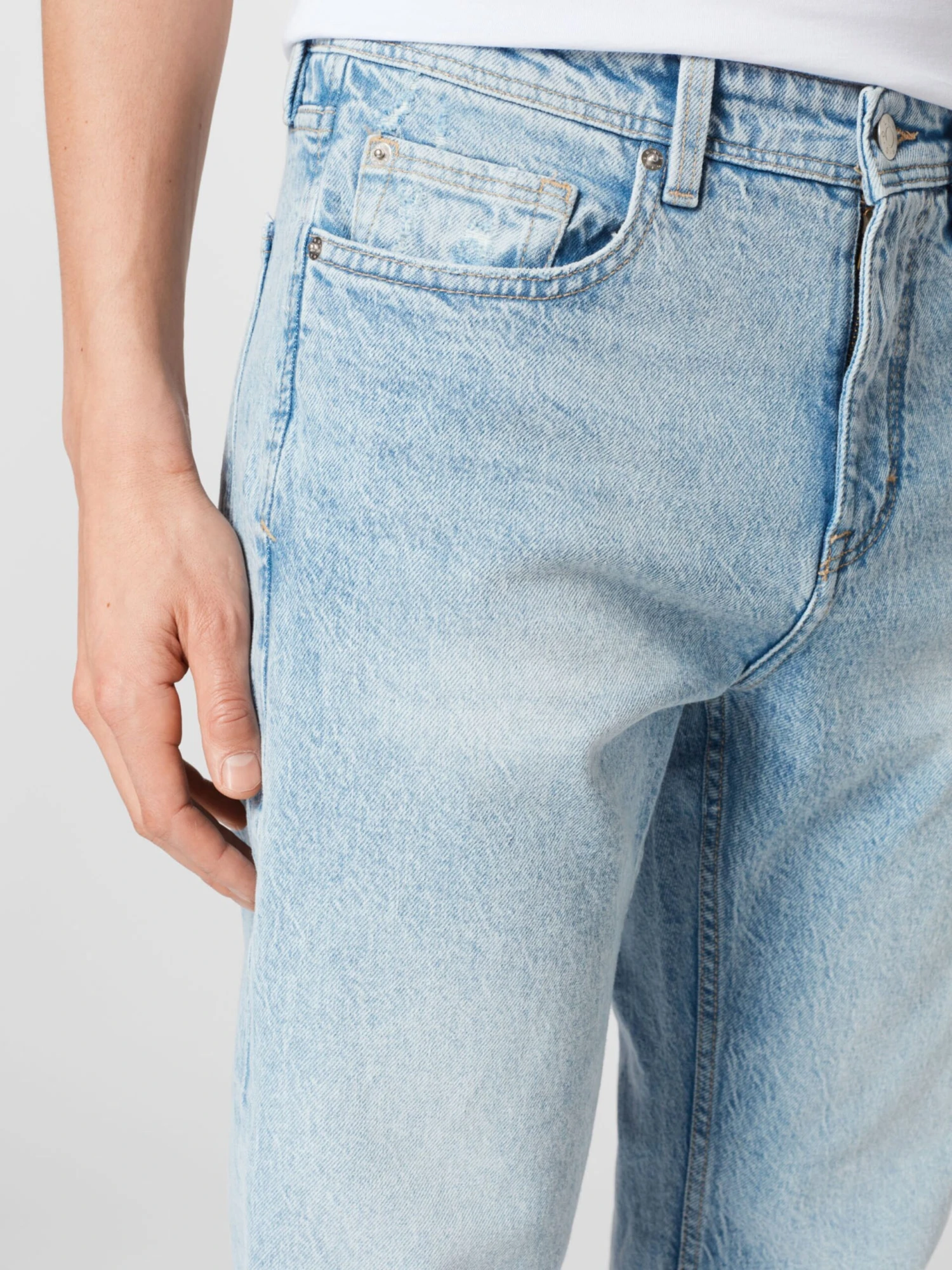 S.Oliver Jeans Loosefit Jeans Heren Lichtblauw 2 S.Oliver Jeans Loosefit Jeans Heren Lichtblauw - Afbeelding 2