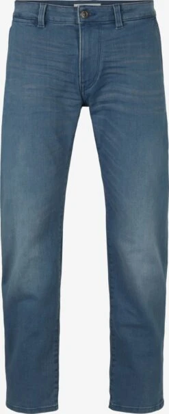 Tom Tailor Straight Regular Jeans Travis Heren Blauw