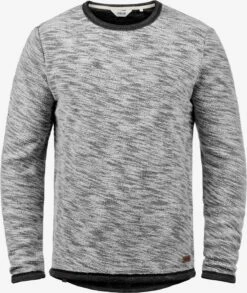 Solid Sweatshirts Sweatshirt Flocks Heren Grijs