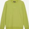 Marc O'Polo Sweatshirts Sweatshirt Heren Limoen