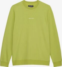 Marc O'Polo Sweatshirts Sweatshirt Heren Limoen