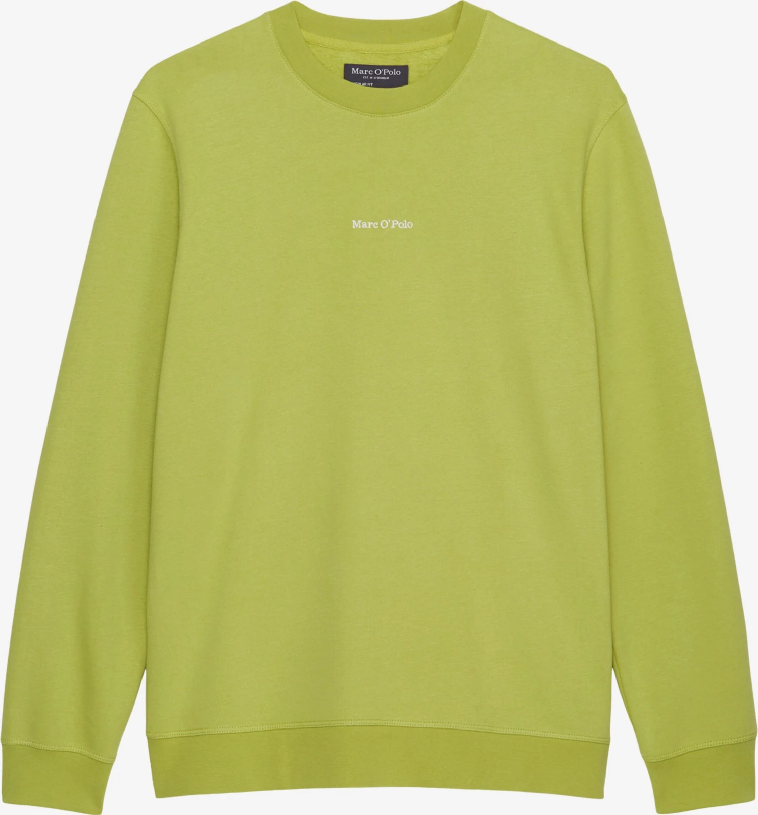Marc O'Polo Sweatshirts Sweatshirt Heren Limoen 1 Marc O'Polo Sweatshirts Sweatshirt Heren Limoen