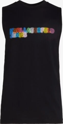 Karl Lagerfeld Jeans Tanktops Shirt Heren Zwart