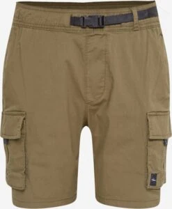 Hollister Cargo Shorts Regular Cargobroek Heren Olijfgroen
