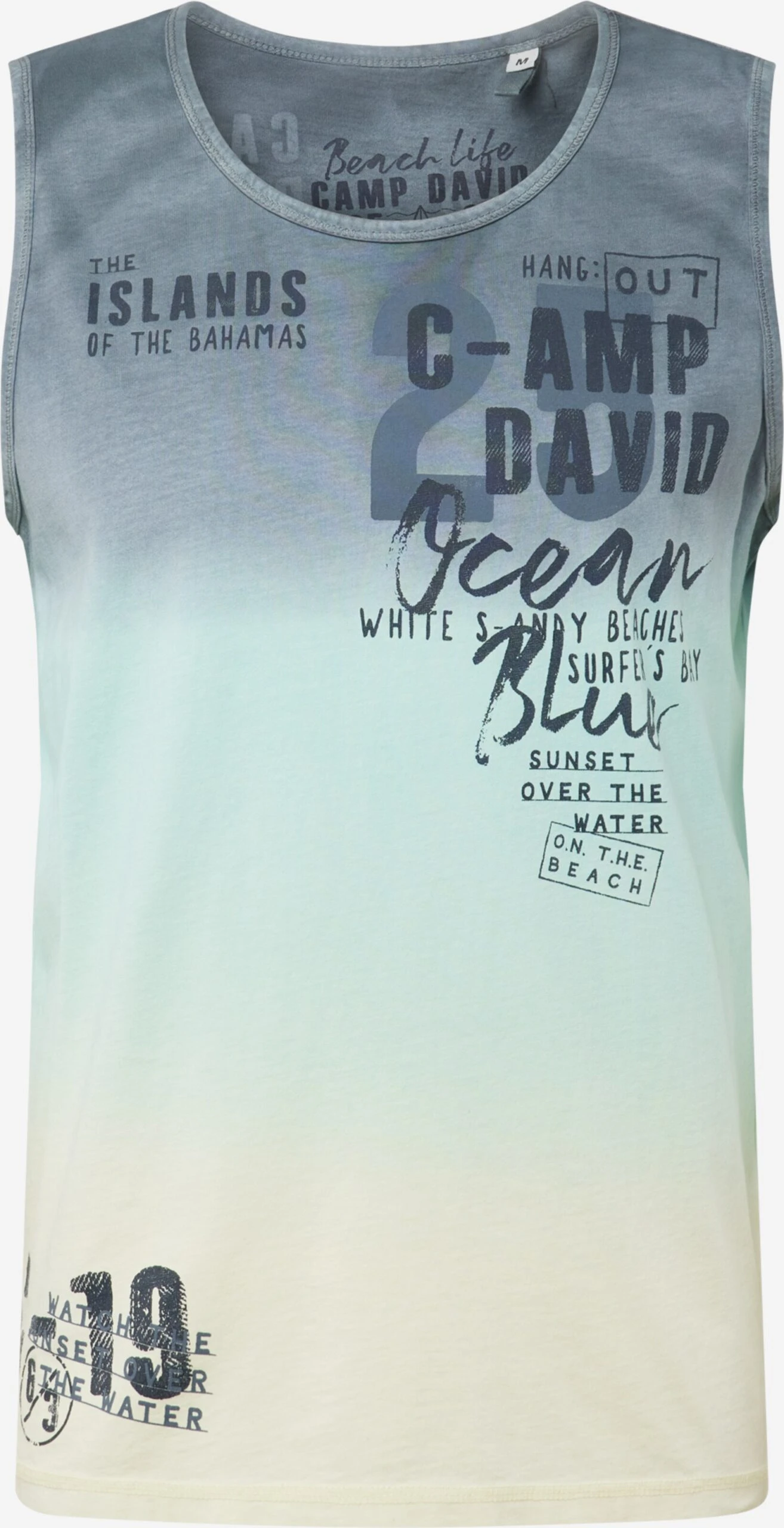 Camp David Tanktops Shirt Heren Donkergrijs 1 Camp David Tanktops Shirt Heren Donkergrijs