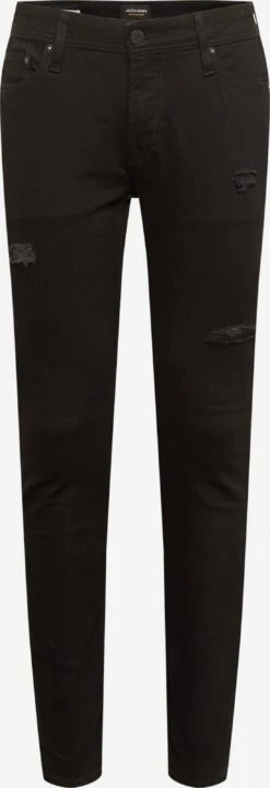 Jack & Jones Jeans Skinny Jeans Liam Heren Zwart
