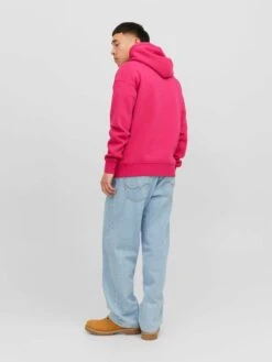 Jack & Jones Hoodies Sweatshirt Heren Roze -Herenkleding Winkel add0a51a8852097f3d67561e7ad1001e