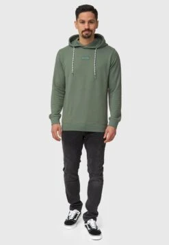Indicode Jeans Hoodies Sweatshirt Bentley Heren Appel -Herenkleding Winkel afcd17b5ccebbe3b11f558560c8da406
