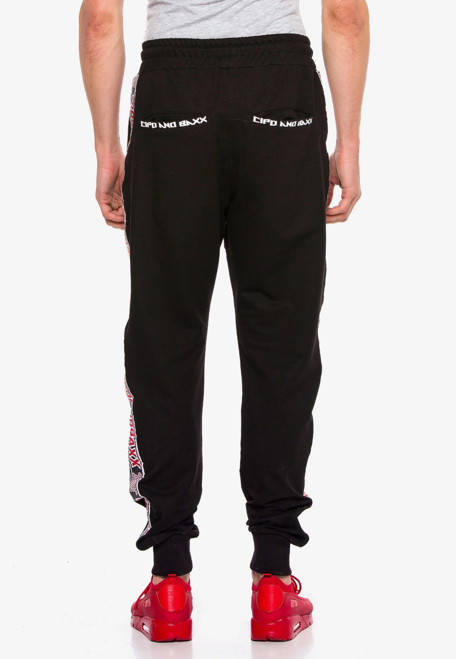 Cipo & Baxx Sweatpants Loosefit Broek Ninja Heren Zwart 6 Cipo & Baxx Sweatpants Loosefit Broek Ninja Heren Zwart - Afbeelding 6