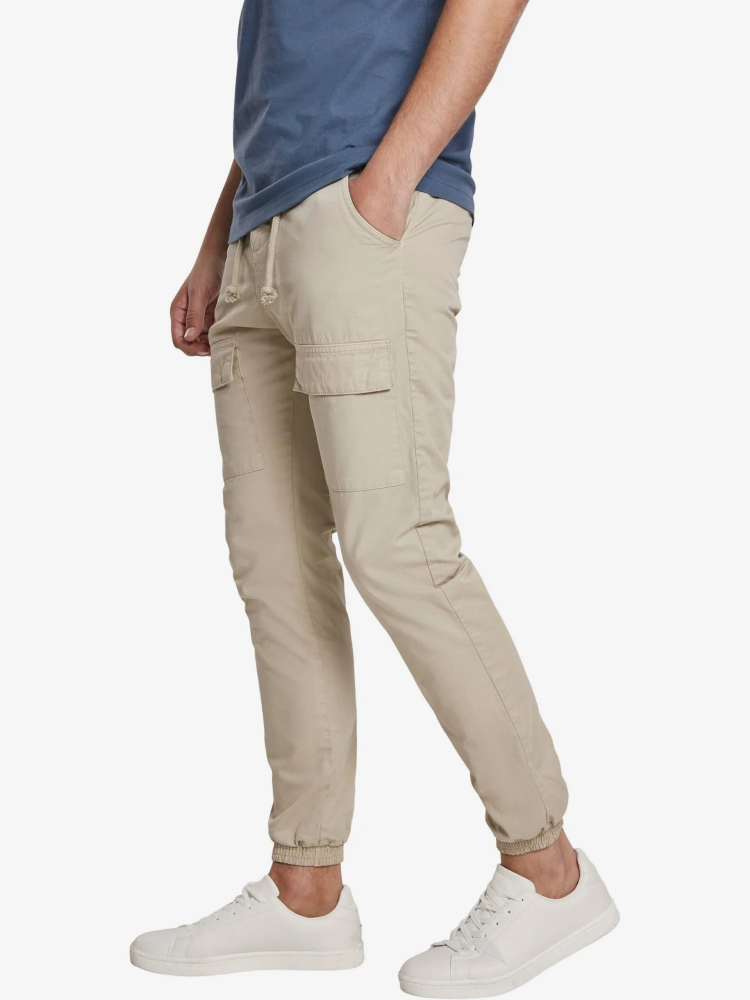 URBAN CLASSICS Cargobroeken Tapered Cargobroek Heren Beige 6 URBAN CLASSICS Cargobroeken Tapered Cargobroek Heren Beige - Afbeelding 6