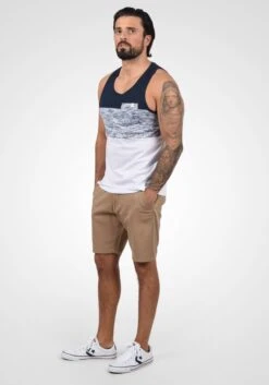 Solid Tanktops Shirt Sion Heren Blauw / Navy / Gemengde Kleuren -Herenkleding Winkel b1fd86faab9b5733cbc0d5dc2ed94fca