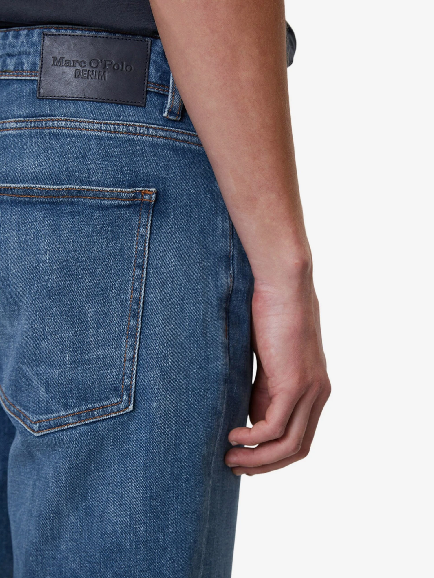 Marc O'Polo DENIM Denim Shorts Regular Jeans Heren Blauw 4 Marc O'Polo DENIM Denim Shorts Regular Jeans Heren Blauw - Afbeelding 4