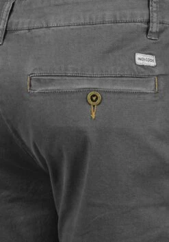 Indicode Jeans Chino Shorts Regular Chino Miko Heren Grijs -Herenkleding Winkel b2b9fe8e708cabd5bc345f6119875c25