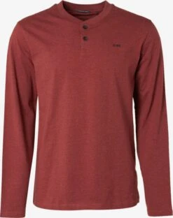 No-Excess Longsleeves Shirt Heren Donkerrood