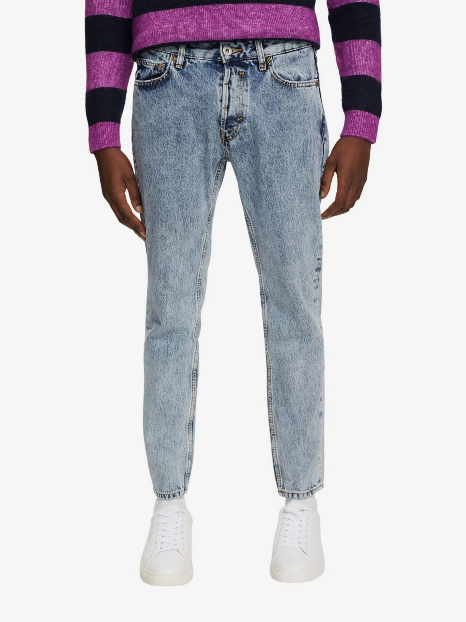 ESPRIT Jeans Tapered Jeans Heren Lichtblauw 2 ESPRIT Jeans Tapered Jeans Heren Lichtblauw - Afbeelding 2