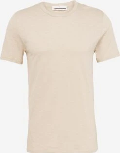 Armedangels T-shirts Shirt JAMES Heren Beige