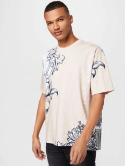 CARLO COLUCCI T-shirts Shirt Heren Crème -Herenkleding Winkel b5934b24e0d7fad14c80e2b578ba0d84