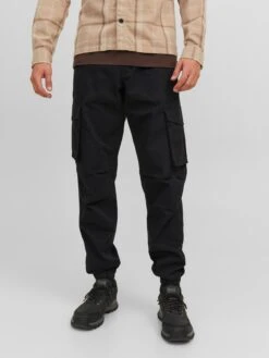 Jack & Jones Cargobroeken Tapered Cargobroek Kane Noah Heren Zwart -Herenkleding Winkel b5eadfc1b6789546bf5799b1cc18c2b1