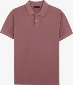 Scalpers Polos Shirt Heren Bourgogne