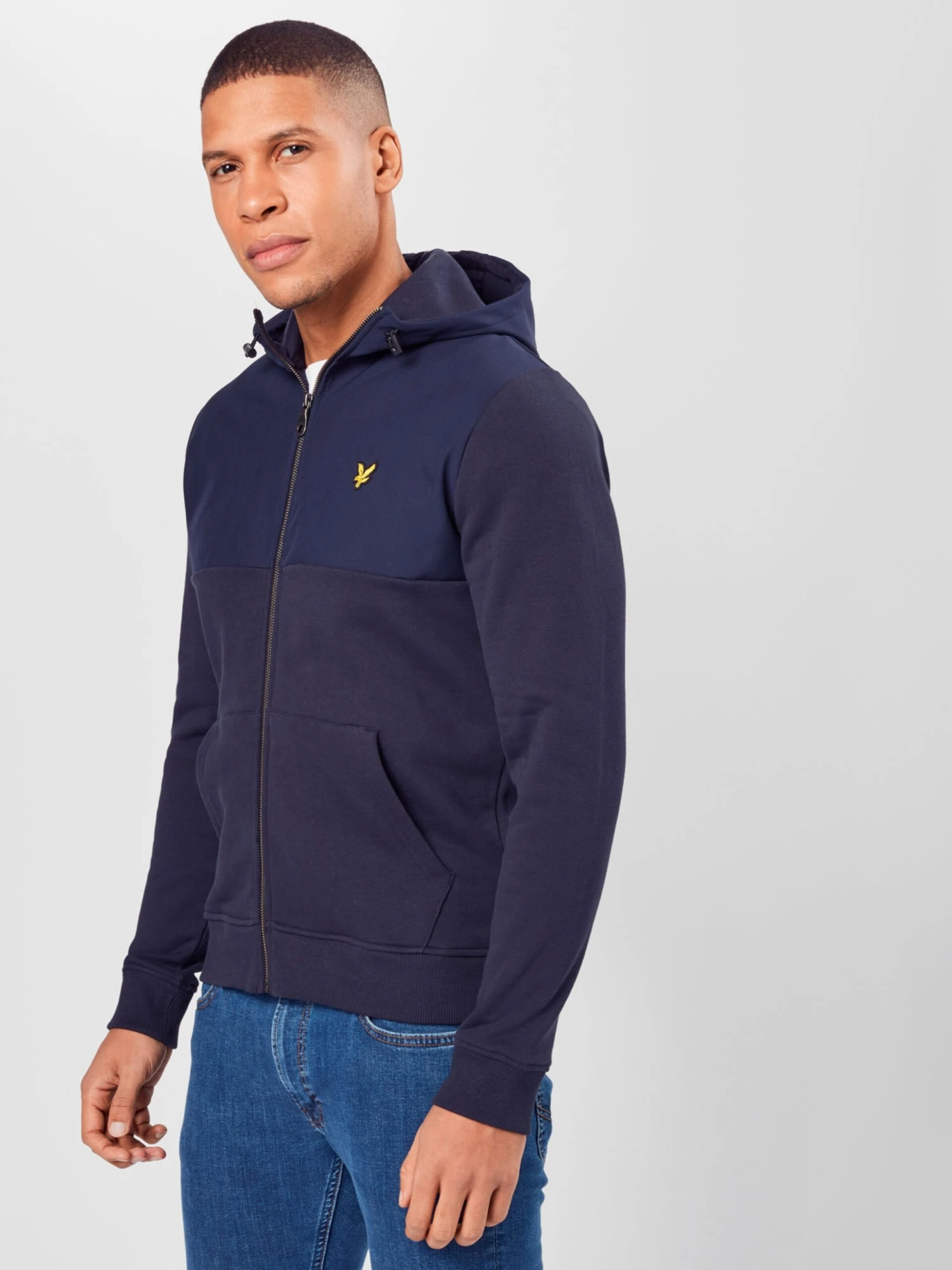Lyle & Scott Sweatvesten Met Capuchon Sweatvest Heren Navy 3 Lyle & Scott Sweatvesten Met Capuchon Sweatvest Heren Navy - Afbeelding 3