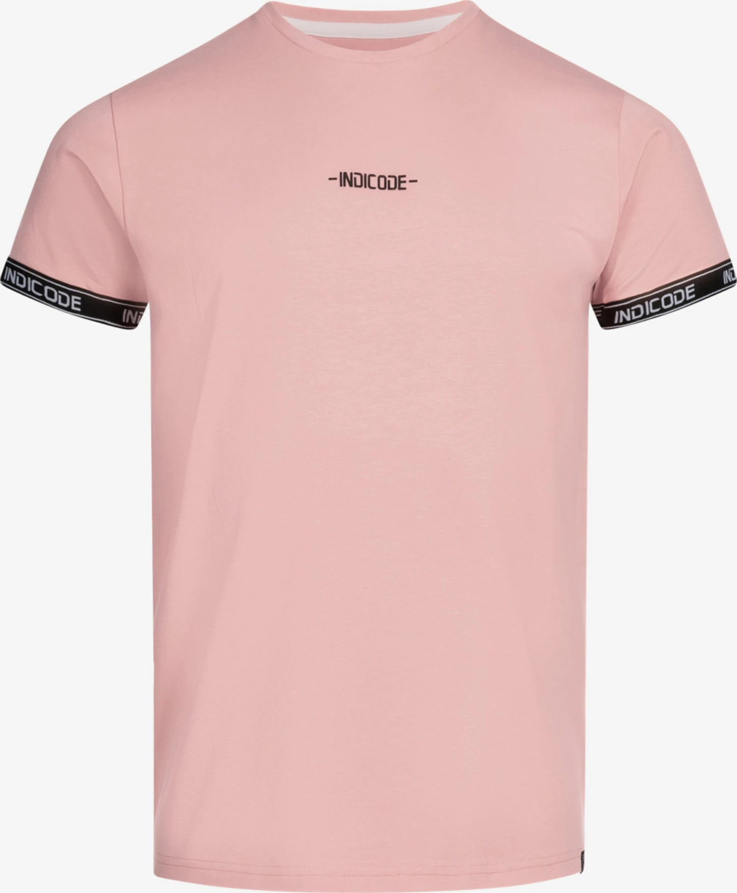 Indicode Jeans T-shirts Shirt Lutzy Heren Pink 1 Indicode Jeans T-shirts Shirt Lutzy Heren Pink