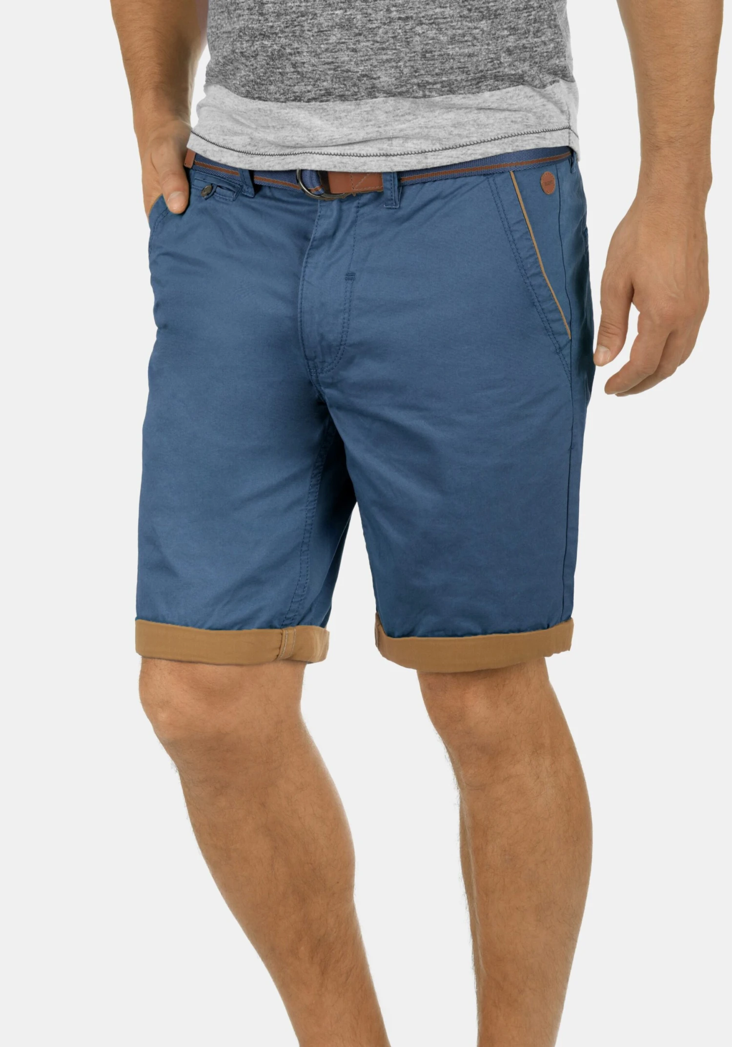 Blend Chino Shorts Regular Chino Neji Heren Blauw 2 Blend Chino Shorts Regular Chino Neji Heren Blauw - Afbeelding 2