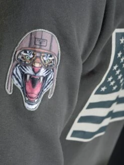 Top Gun Sweatshirts Sweatshirt TG-9018 Heren Donkergrijs -Herenkleding Winkel c0580ea9892a25b341646f7a27dd73b9