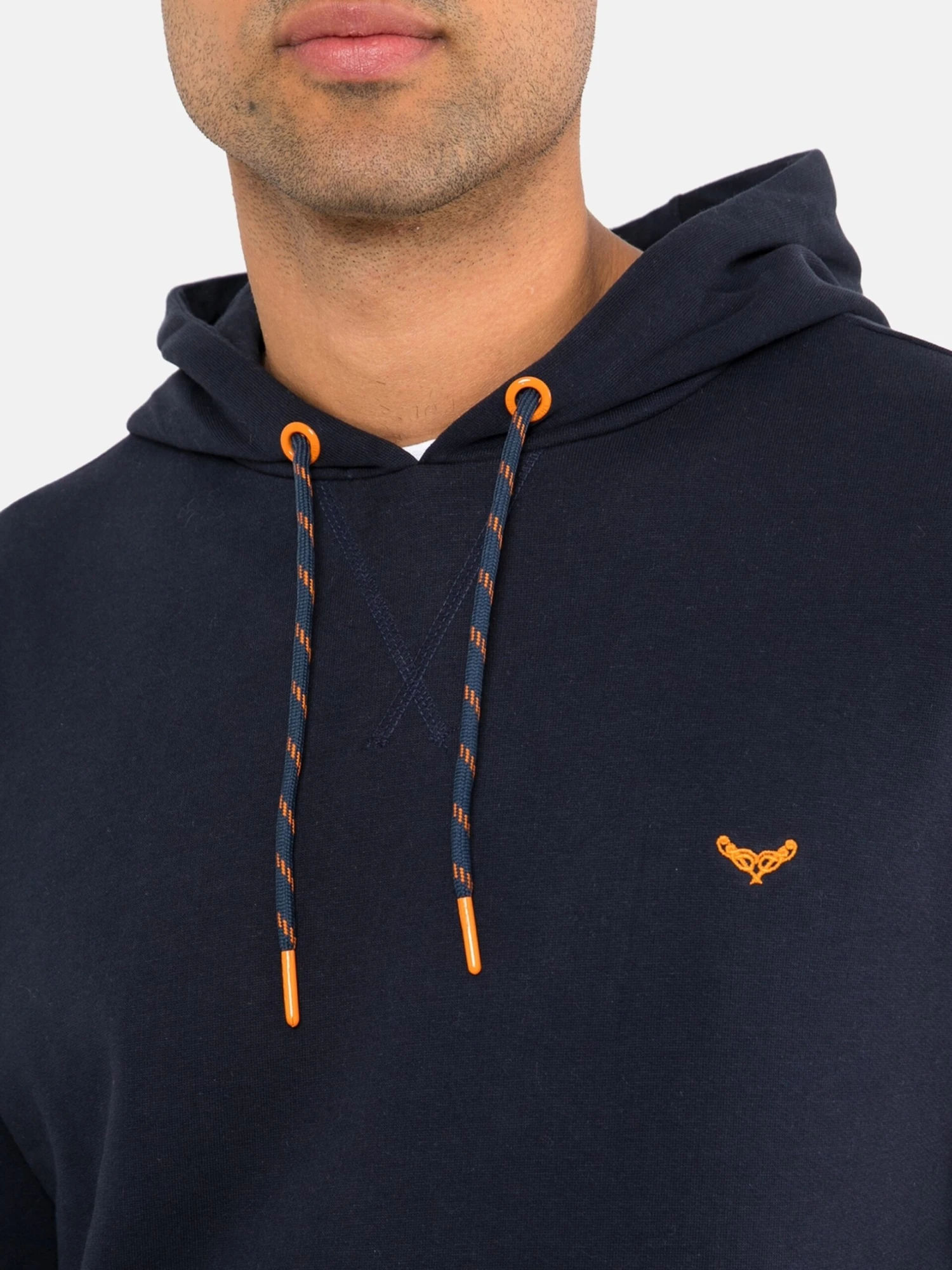 Threadbare Hoodies Sweatshirt Clementine Heren Nachtblauw 5 Threadbare Hoodies Sweatshirt Clementine Heren Nachtblauw - Afbeelding 5