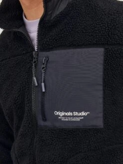 Jack & Jones Fleece Jassen Fleece Jas Vesterbro Heren Zwart -Herenkleding Winkel c0ceea37f2b66406990235771eccea78