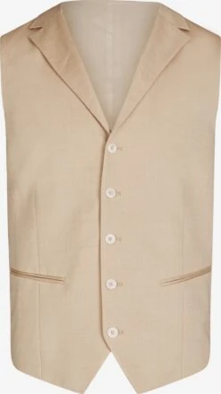 Gilets Gilet Heren Beige