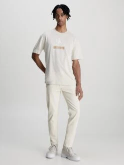 Calvin Klein Jeans Straight Bootcut Jeans Heren Wit -Herenkleding Winkel c5ca5ec967f86178788f501b0cf85957