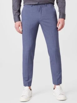 Lindbergh Pantalons Slimfit Pantalon Heren Duifblauw -Herenkleding Winkel c5d6db6e85959323f61122c1569be53c
