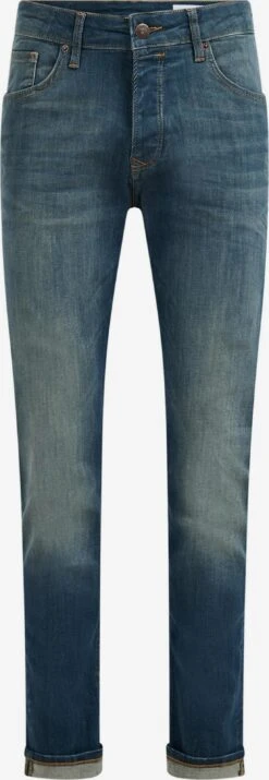 WE FASHION Jeans Slimfit Jeans Heren Blauw