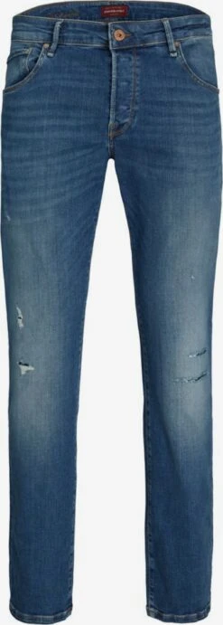 Jack & Jones Straight Regular Jeans Heren Blauw