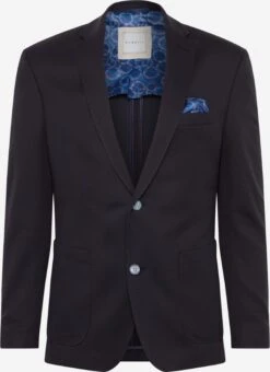 Bugatti Colberts Regular Fit Business-colbert Heren Zwart