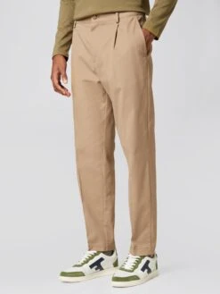 Pantalons Regular Broek Dante Heren Beige -Herenkleding Winkel c695872886576aedbf78d4c4ce9da136