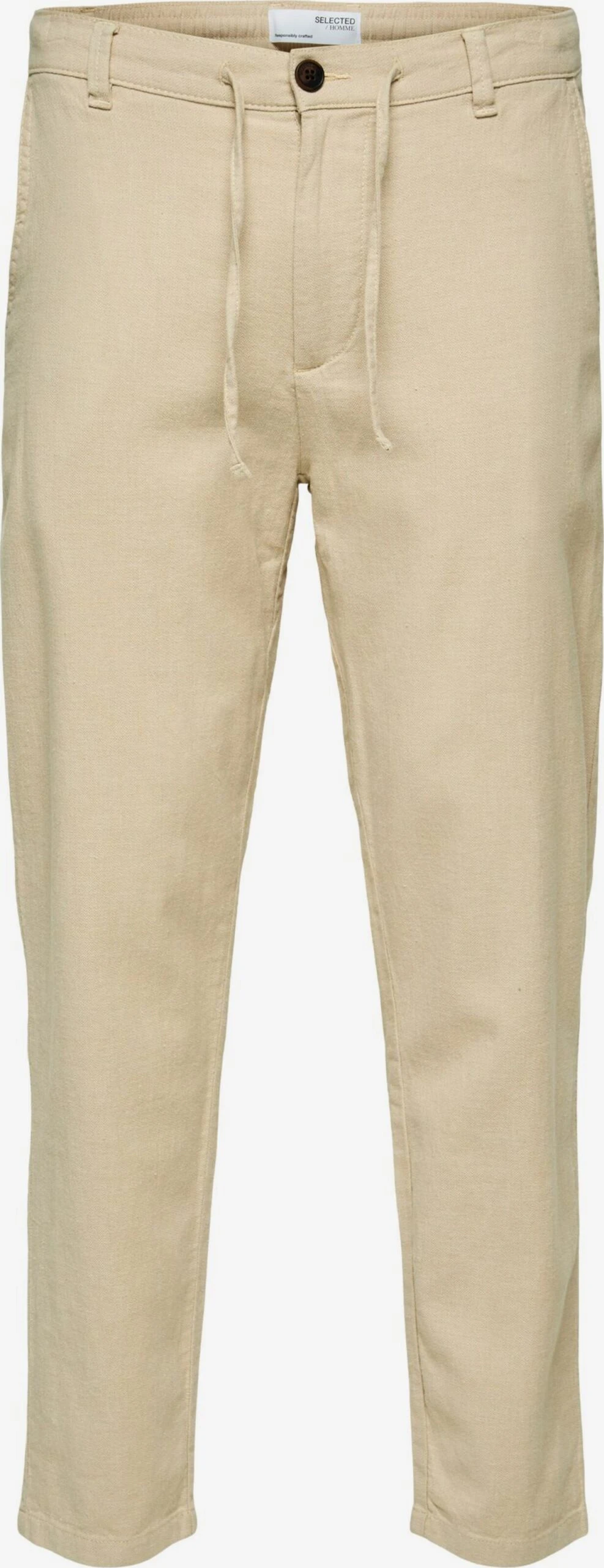 Selected Homme Pantalons Regular Broek Brody Heren Beige 1 Selected Homme Pantalons Regular Broek Brody Heren Beige