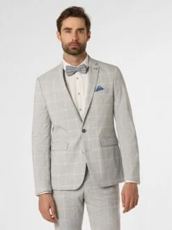Pakken & Kostuums Slimfit Pak Brixdon Heren Lichtgrijs