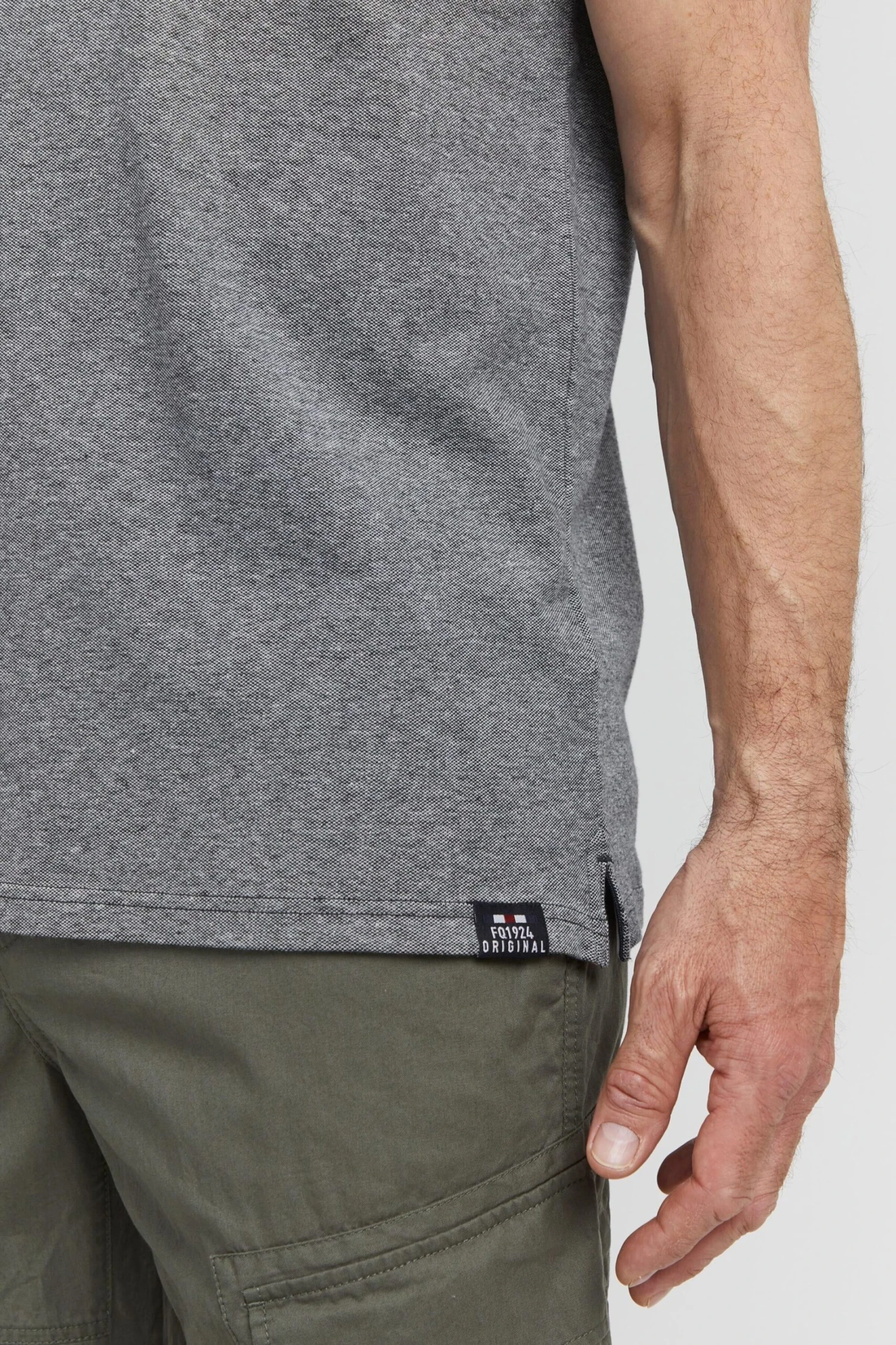 Polos Shirt Evander Heren Grijs 6 Polos Shirt Evander Heren Grijs - Afbeelding 6