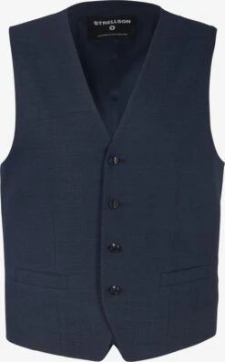 Strellson Gilets Gilet Gyl Heren Nachtblauw