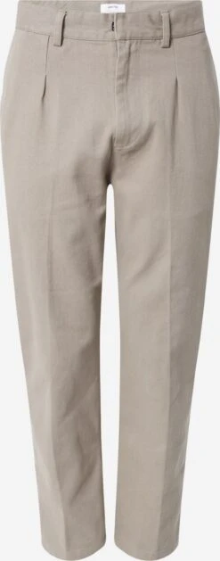 Pantalons Tapered Pantalon Elian Heren Lichtbruin