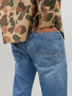 Jack & Jones Straight Regular Jeans Frank Leen Heren Blauw -Herenkleding Winkel d2a959f3a75951eda2ab18eda15f7821